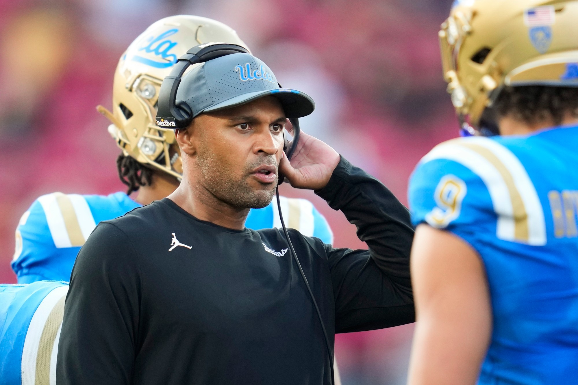 Former Penn State cornerback D’Anton Lynn officially returns to his alma mater as defensive coordinator. (AP Photo/Ashley Landis)
